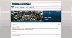 Desktop Screenshot of aheadofthenews.com